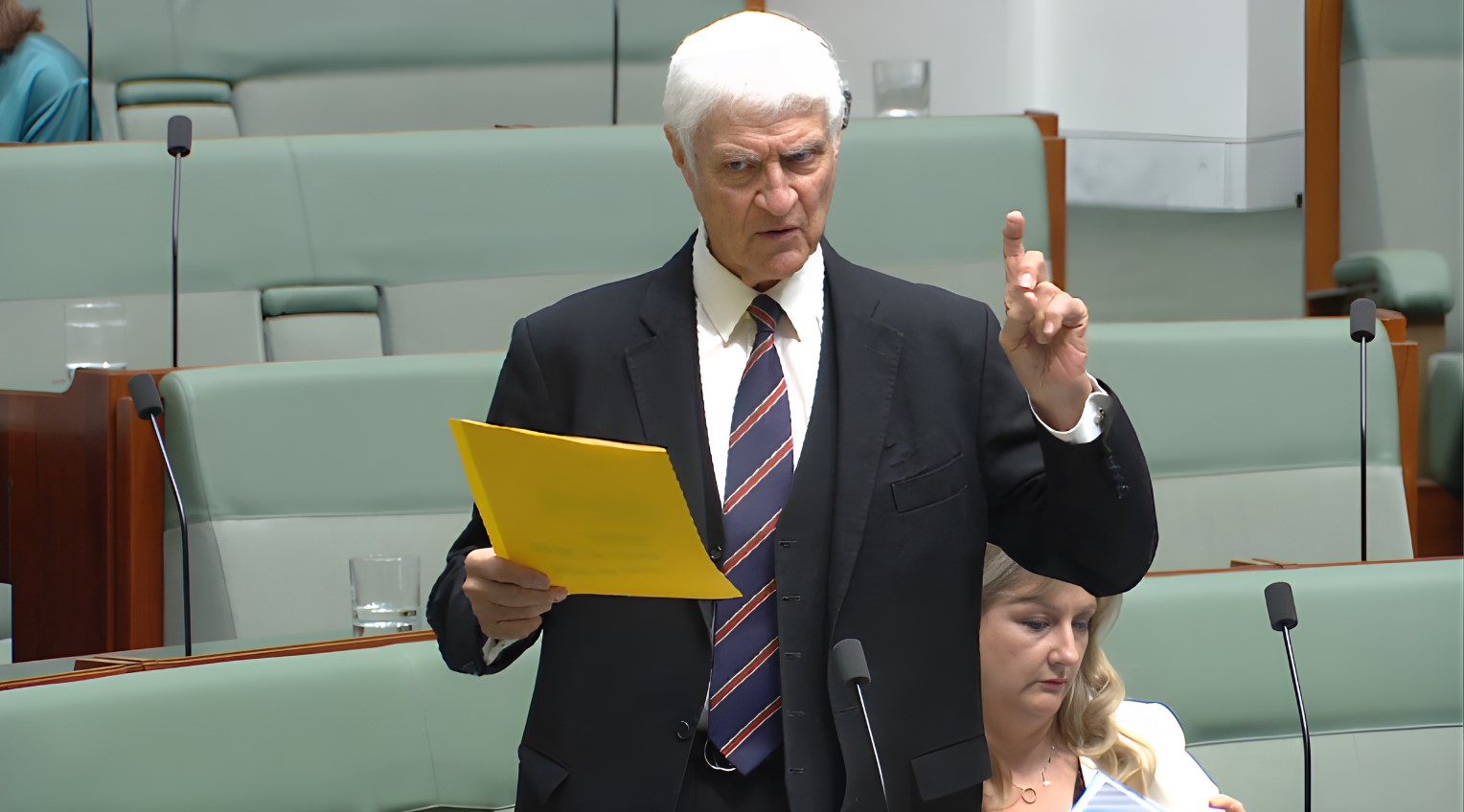 Personal statement on being thrown out of Parliament
